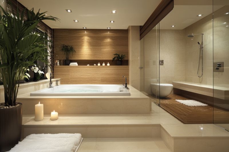 Luxurious Bathtub Setup