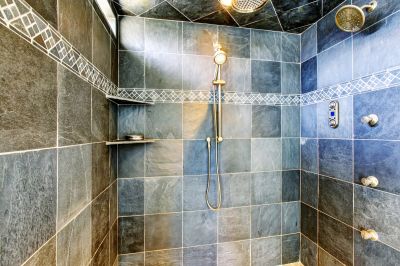 Statement Shower Walls